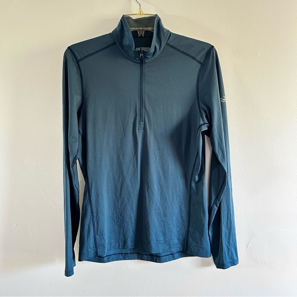 Arc'teryx Other - Arc'teryx Phase SL Blue Quarter-Zip Pullover base layer